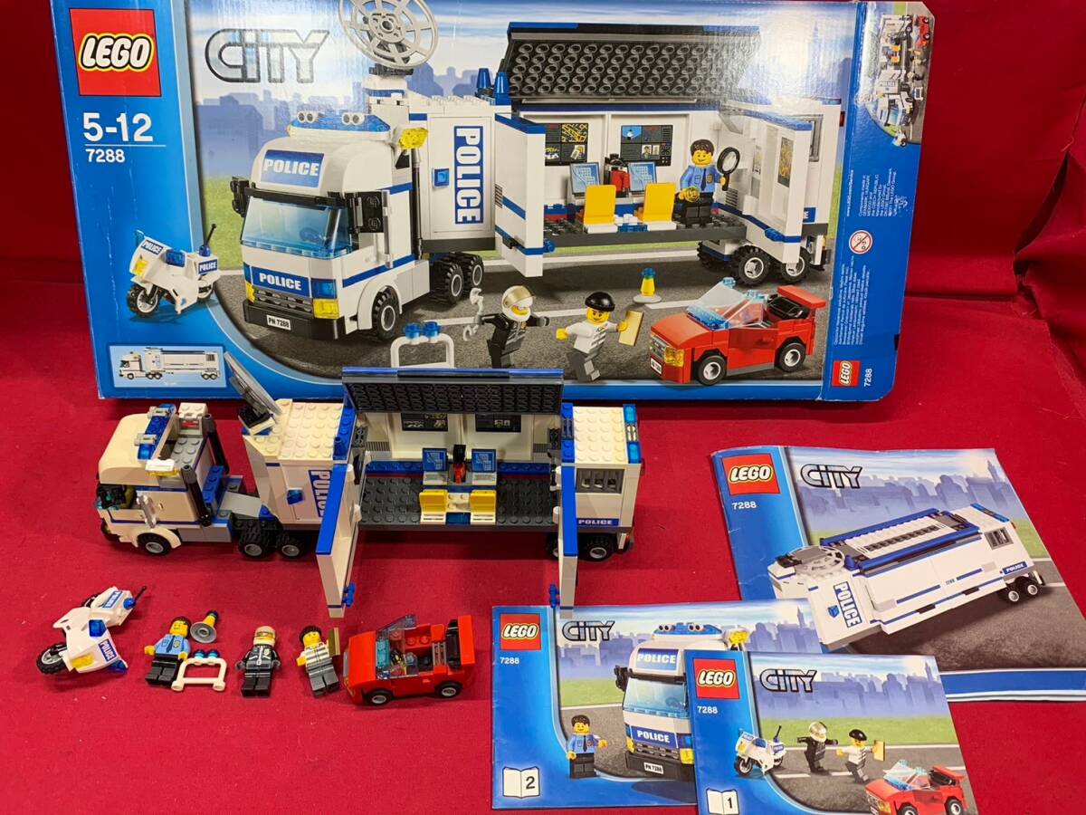 レゴ LEGO ニンジャゴー 70735+70755+テクニック 42023+シティ 7288 ポリスベーストラック+6751 クリエイター レッドドラゴン M-0305-3 _画像9