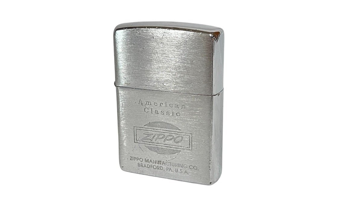 1円●ZIPPO ジッポ●アメリカンクラシック 1932年●オイルライター●2005年製 ヴィンテージ アンティーク ⑥_画像1