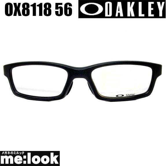 OAKLEY オークリー パーツ CROSSLINK クロスリンク OX8118 56サイズ フロントパーツ サテンブラック 8118-F-56_画像1