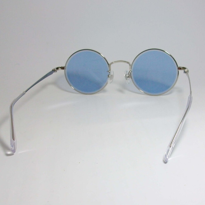 John Lennon John Lennon круг очки Classic солнцезащитные очки рама JL542-2-48 волосы линия серебряный 