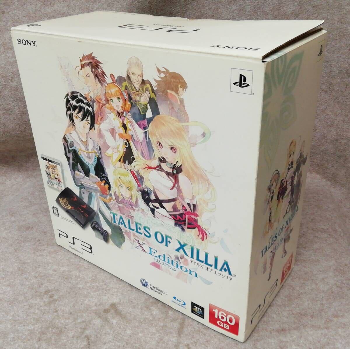 ♪ PS3 PlayStation3 プレステ3 TALES OF XILLIA クロスエディション 本体 CECH-3000A 160GB PS3ソフト 7本付 32-40_画像9