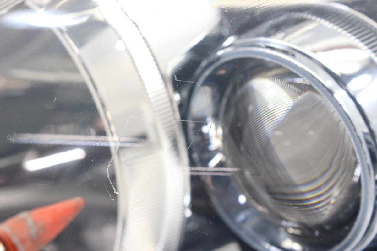 レンズ再生品　プリウスα　ZVW41W　前期　LED　ヘッドライト　左　左側　コイト　47-42　記号3　ブルー　312323_画像4