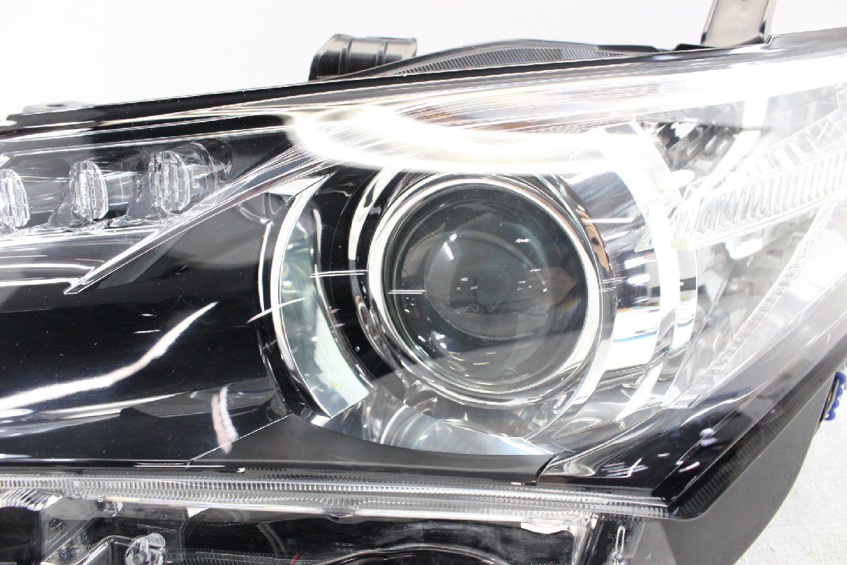 美品　オーリス　NZE181H　ヘッドライト　左　 左側　キセノン　HID　AFS付　イチコー　12-591　打刻2G　81185-12G21　317744_画像3