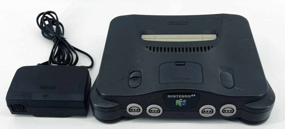 【 ジャンク扱い 】1円スタート 中古ゲーム機 ニンテンドー64 本体 動作未確認 Nintendo 64の画像1