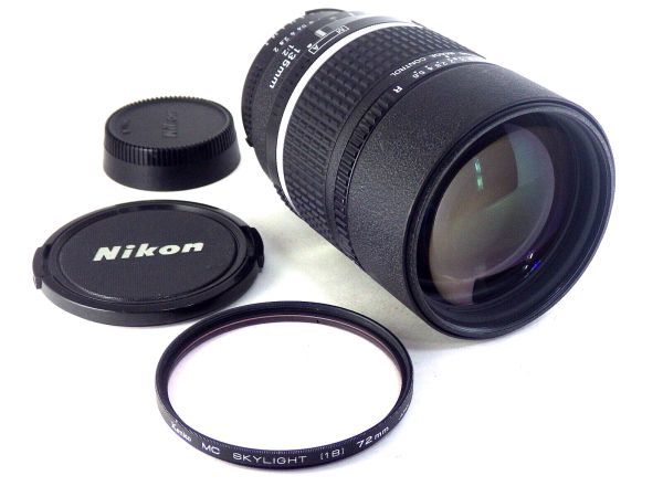 送料無料 Nikon AF DC NIKKOR 135mm f/2 Defocus Image Control Lens ニコン 望遠 レンズ 極上 動作OK 貴重 カメラ オート Camera 一眼レフ