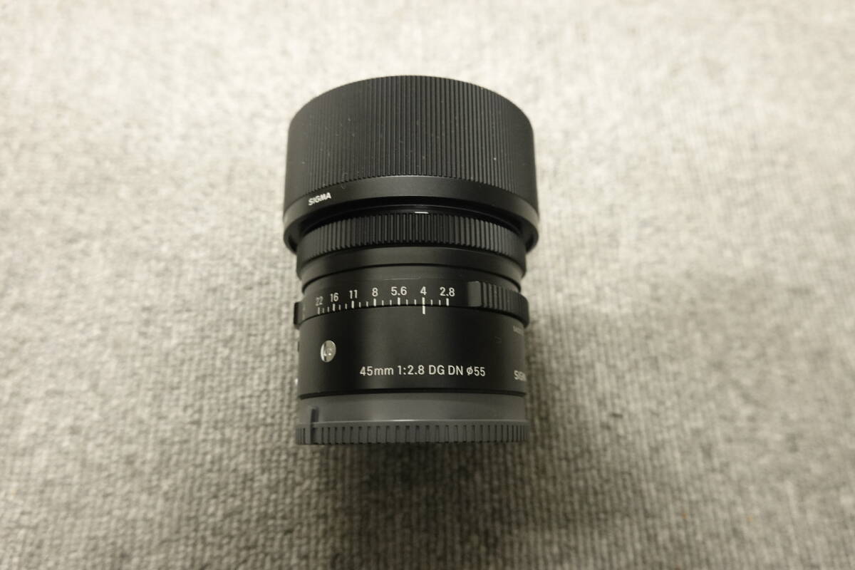 SONY フルサイズ対応 EマウントSIGMA 45mm F2.8 DG DN 美品 シグマ ソニーの画像1