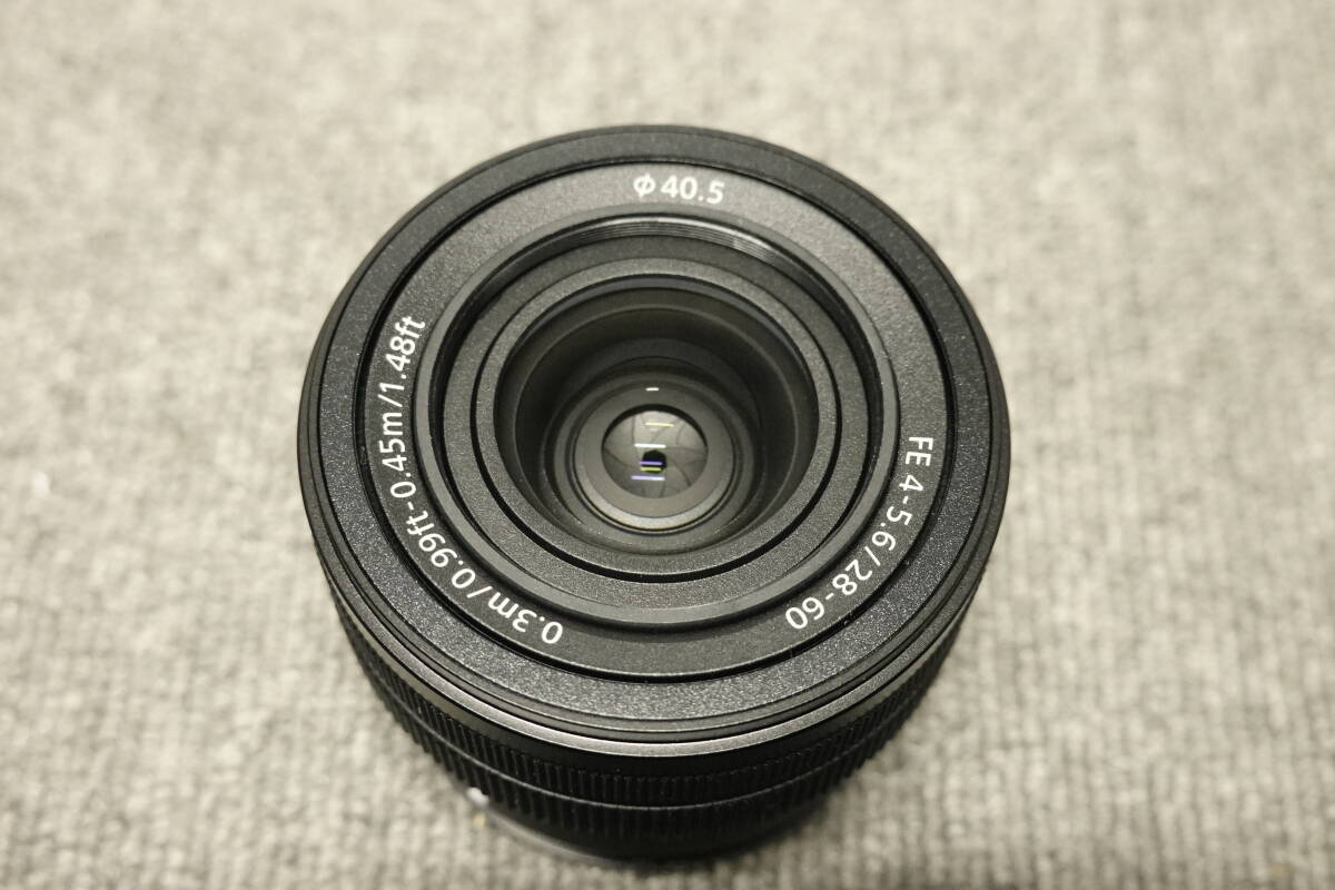 SONY ソニー FE 28-60mm f4-5.6 ズームレンズ Eマウント　SEL2860 中古美品_画像3