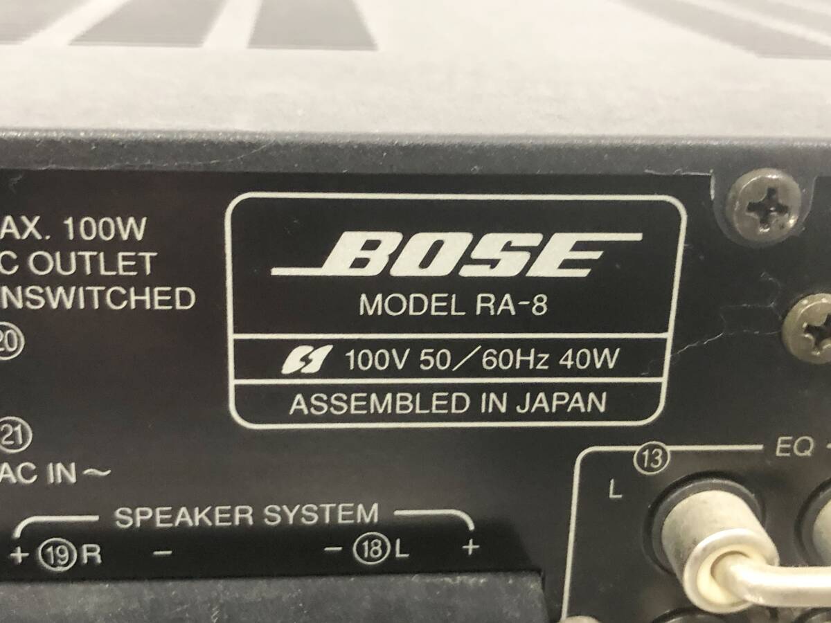 BOSE ボーズ CDシステムコンポ スピーカーシステム ACOUSTIMASS 5 SERIES Ⅲ/RA-8/CDA-8 通電確認済 現状品 AC017140_画像4