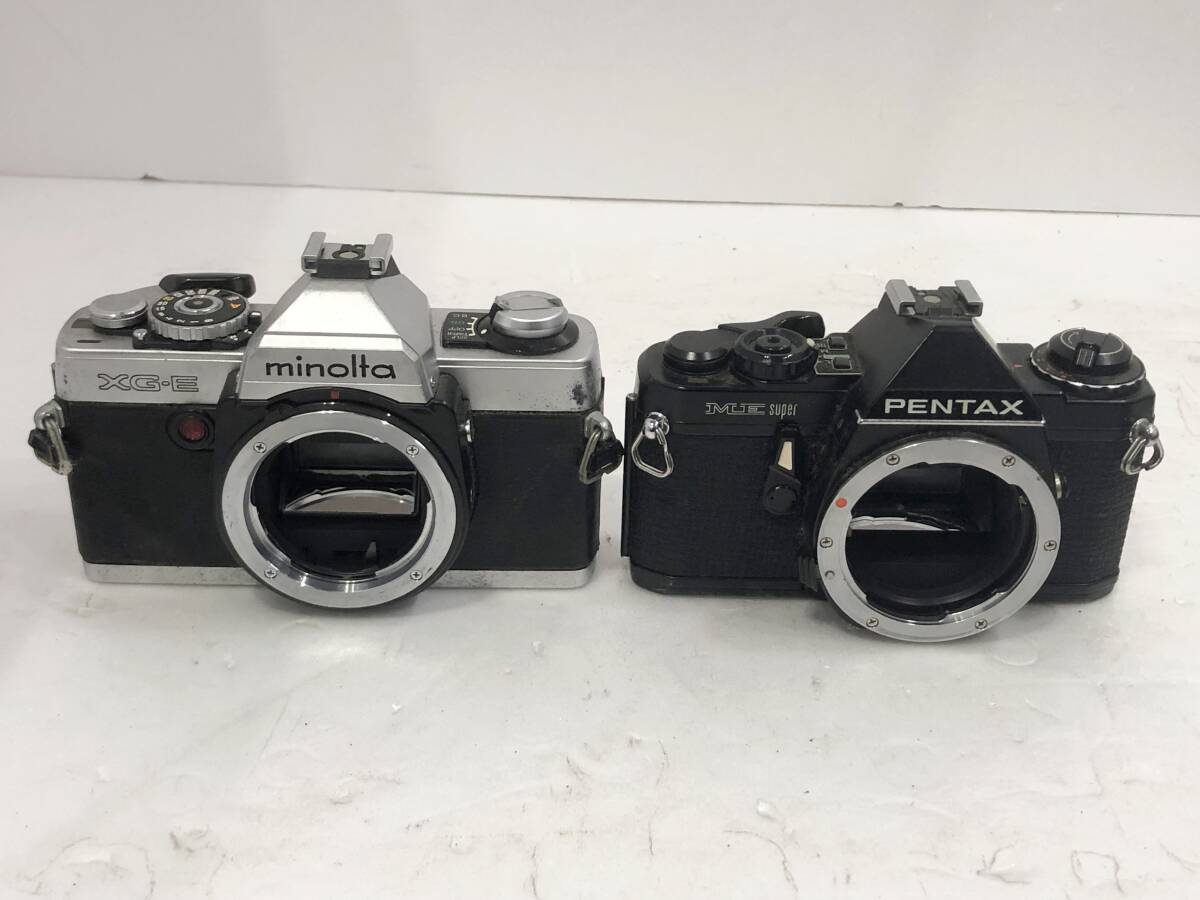 フィルムカメラ 12個 まとめ 一眼レフ レンジファインダー Canon MINOLTA PENTAX KONICAなど 動作未確認 現状品 AC131080の画像4