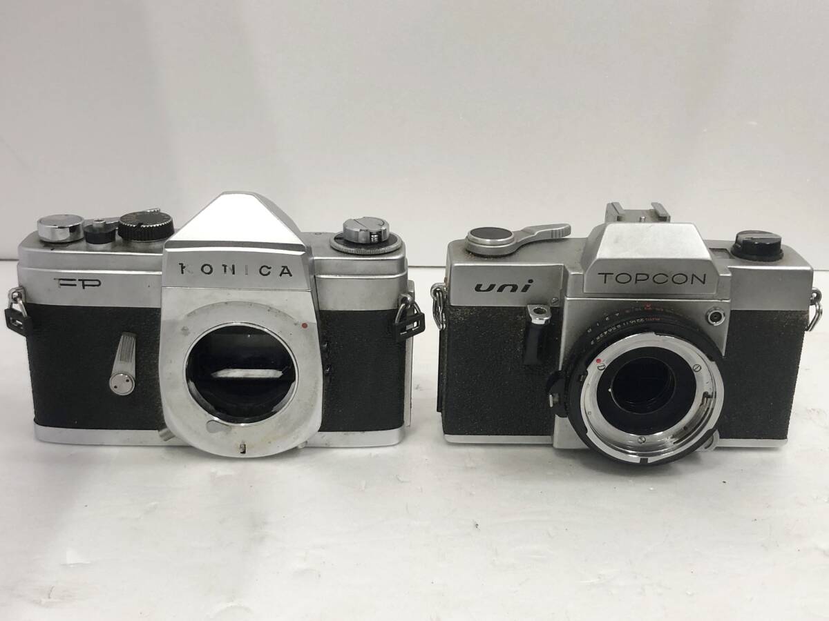フィルムカメラ 12個 まとめ 一眼レフ レンジファインダー Canon MINOLTA PENTAX KONICAなど 動作未確認 現状品 AC131080の画像3