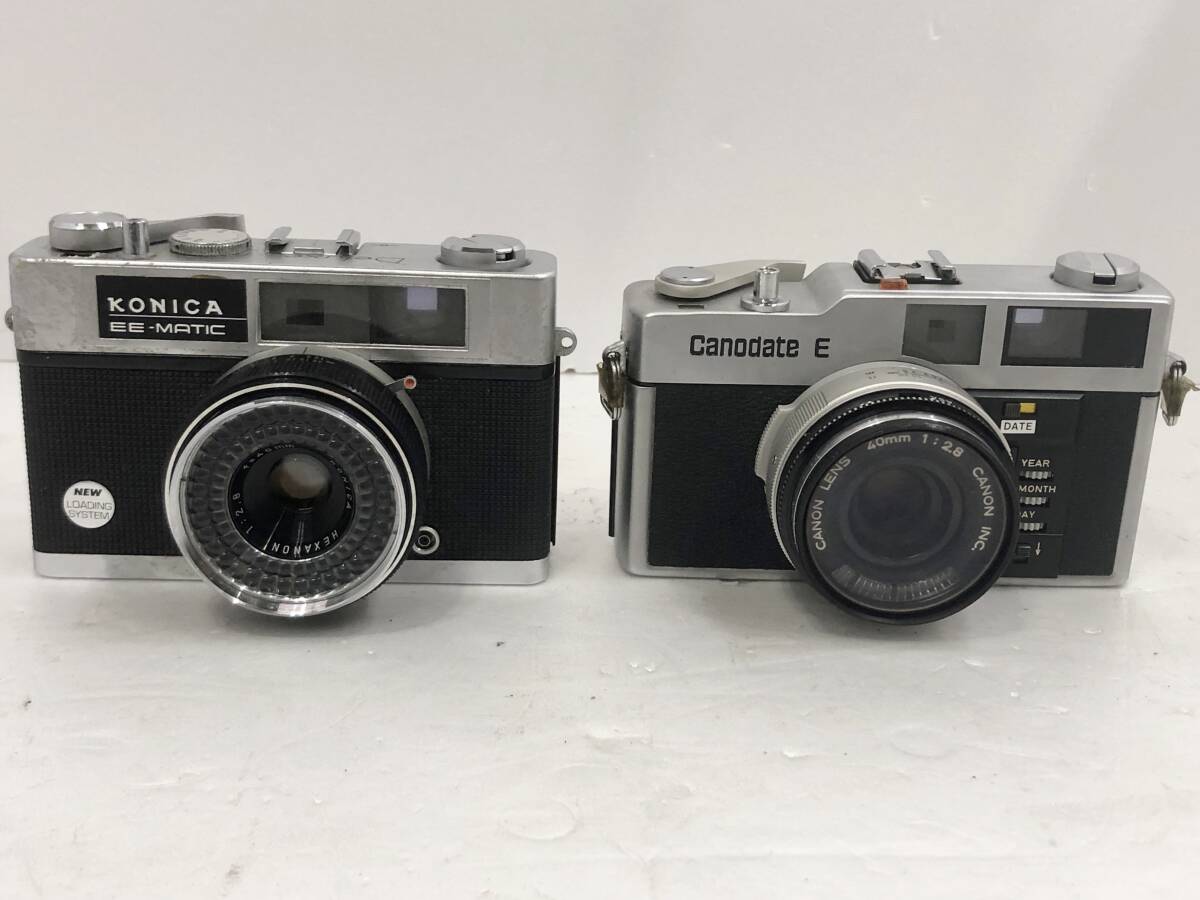 フィルムカメラ 12個 まとめ 一眼レフ レンジファインダー Canon MINOLTA PENTAX KONICAなど 動作未確認 現状品 AC131080の画像8