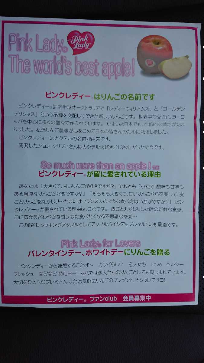 No.７１品種名 クリプスピンク 「ふじに飽きたら ピンクレディ 」 約２.7Kg 硬めの リンゴ 長野県産 家庭用  画像は現物 １８個の画像3