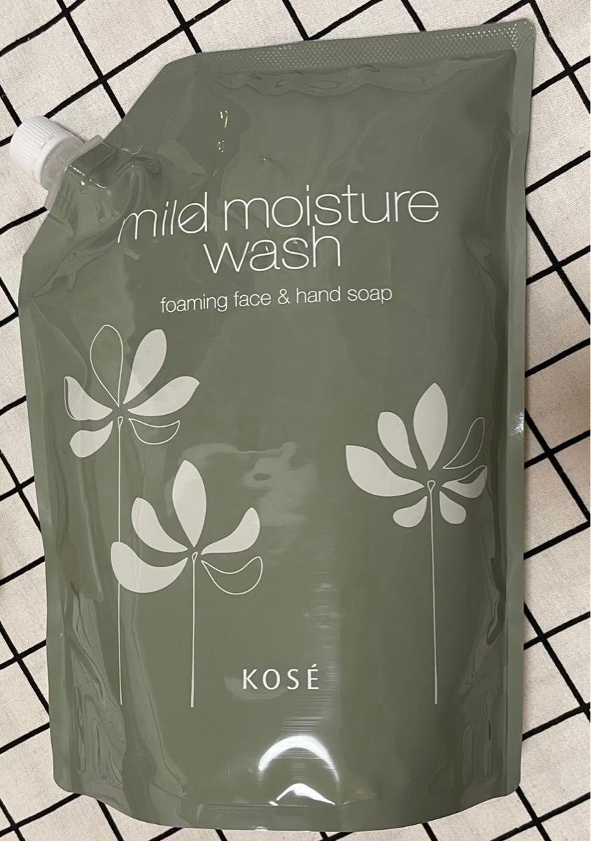 KOSE マイルド モイスチュアウォッシュ2000ml 1pack ボトル付 KOSE マイルド モイスチュアウォッシュ2000ml 1pack ボトル付