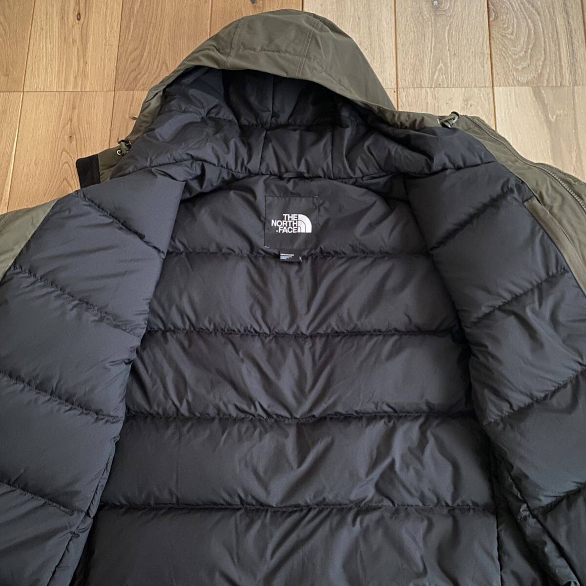 ★THE NORTH FACE★ノースフェイス★サイプレス ダウンジャケット★オリーブ★L★海外限定★正規品_画像6