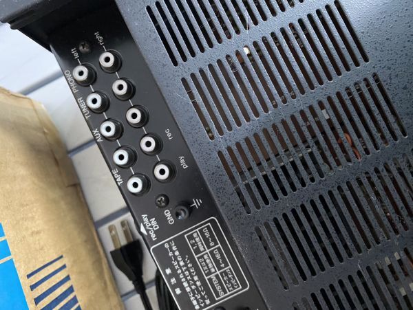 希少 未使用 Victor ビクター ステレオ プリメインアンプ JA-S200 箱 説明書 オーディオ機器の画像6