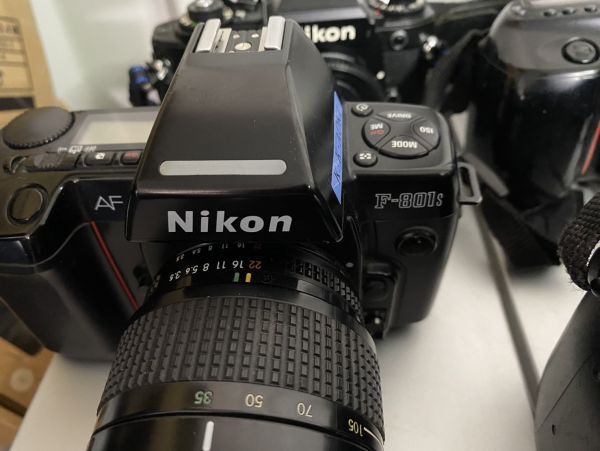 NIKON ニコン フィルムカメラ 本体 レンズなど 大量 まとめて F60 F-801S FG F50_画像4