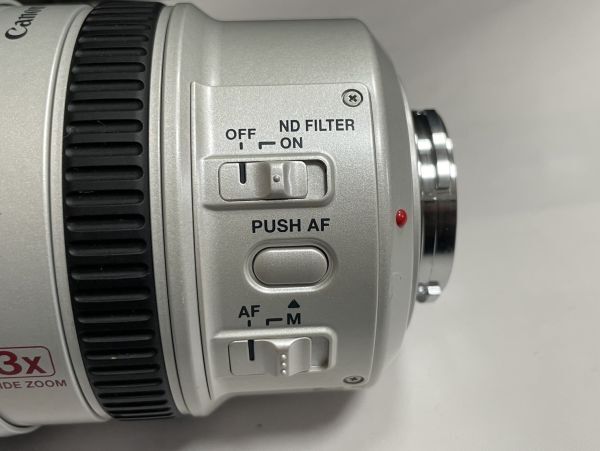 Canon キャノン 3x WIDE ZOOM XL 3.4-10.2ｍｍ 1:1.8-2.2 ビデオ カメラ 交換 レンズ ホワイト 撮影 写真 /K002_画像9