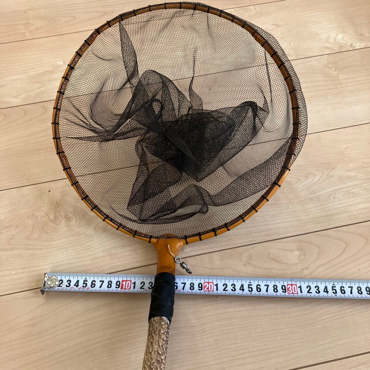 ハンドメイド 渓流 タモ タモ網 網 ランディング ネット 鹿角 ハンドメイド 渓流 タモ タモ網 網 ランディング ネット 鹿角