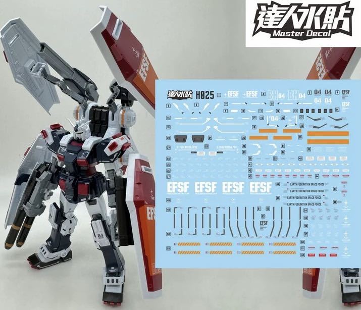 HG 1/144 サンダーボルト フルアーマー・ガンダム 用水転写式デカール　並行輸入品_画像1