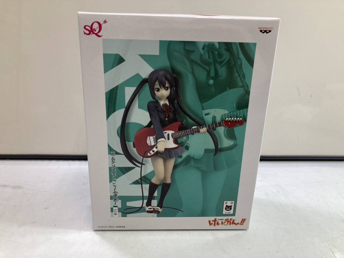 （3-259）未開封　バンプレスト けいおん K-ON SQフィギュア 中野梓_画像1