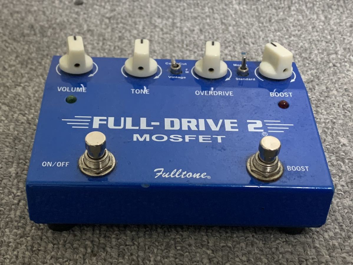 Fulltone FULL-DRIVE2 ツマミ折れ_画像9