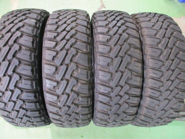 溝あり22y製　MUDSTAR M/T 165/65R14 ４本 ハスラーなど　(US2180)_画像1