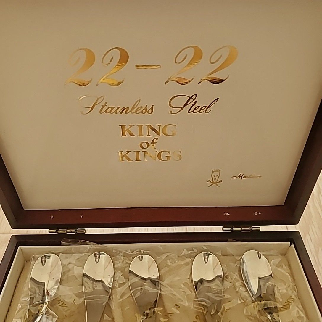 KING OF KINGS 22-22 ステンレス カトラリーセット ティー KING OF KINGS 22-22 ステンレス カトラリーセット ティー