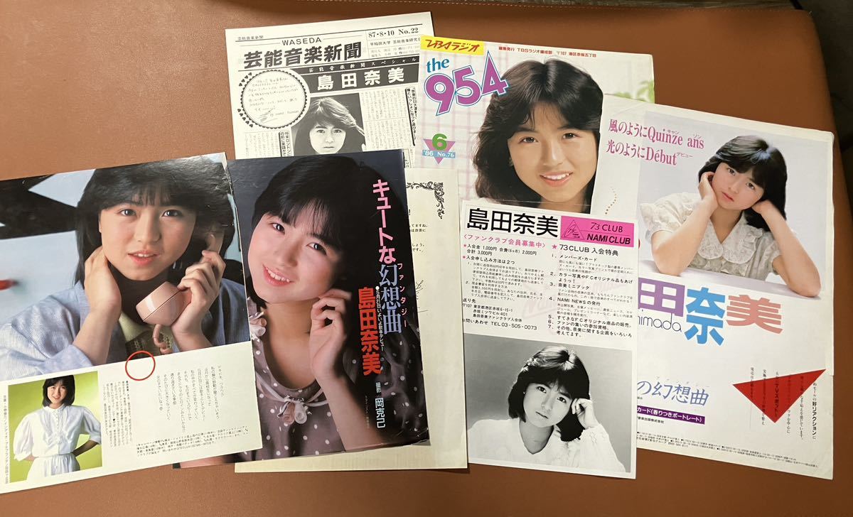 島田奈美 コンサートパンフレット/写真集/切り抜き/フォトブック 島田奈美 コンサートパンフレット/写真集/切り抜き/フォトブック