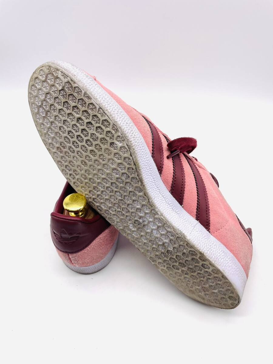  impact start! Vintage freak expectation model![ Adidas /gazeru/H06394] high class suede Classics knee car! pop pink /jp26.5cm