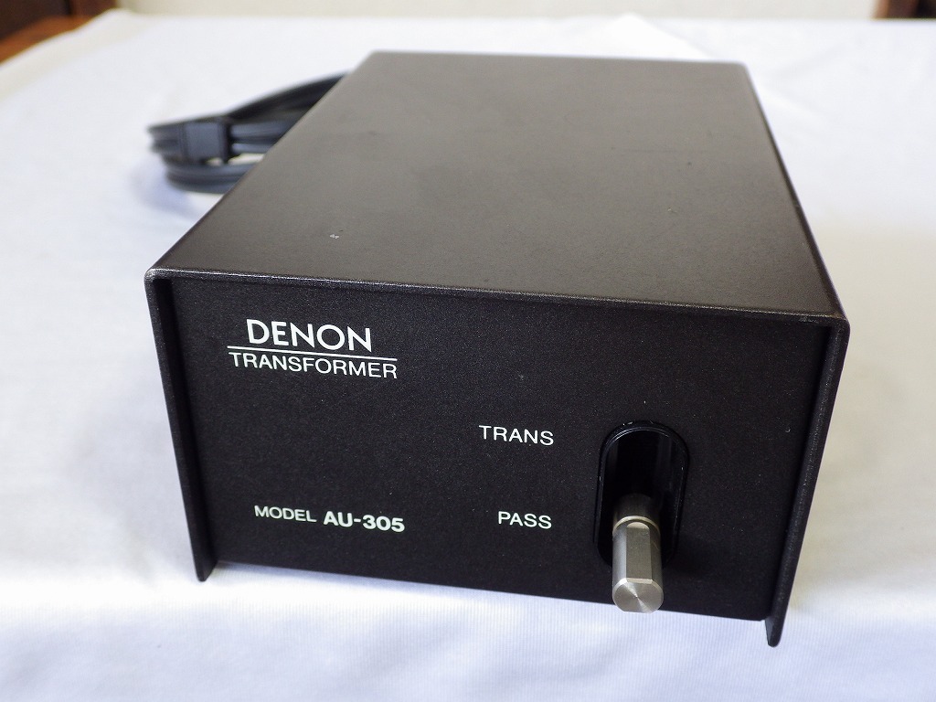 DENON AU-305 MCカートリッジ用昇圧トランスの画像1