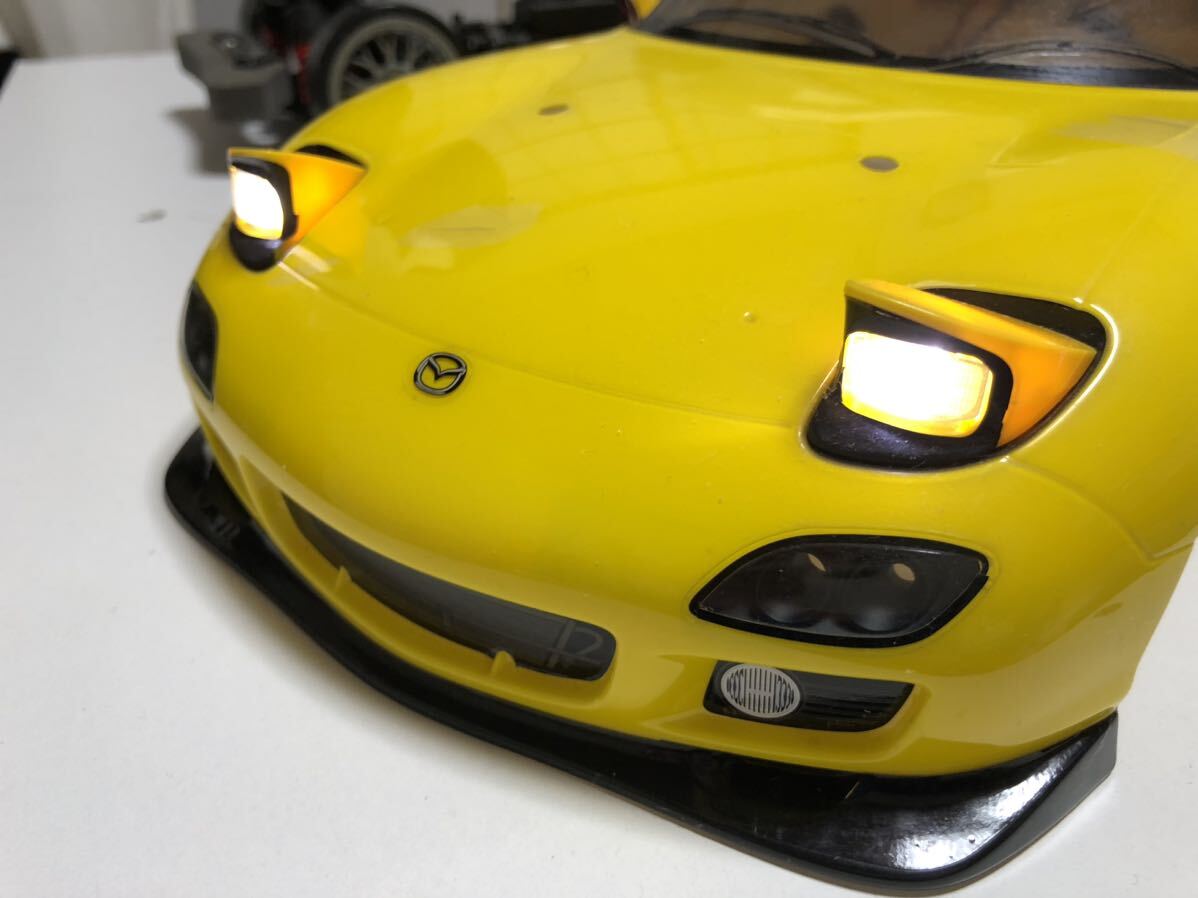 タミヤ（田宮）　1/10RC TT-01（TT01）RX-7_画像9