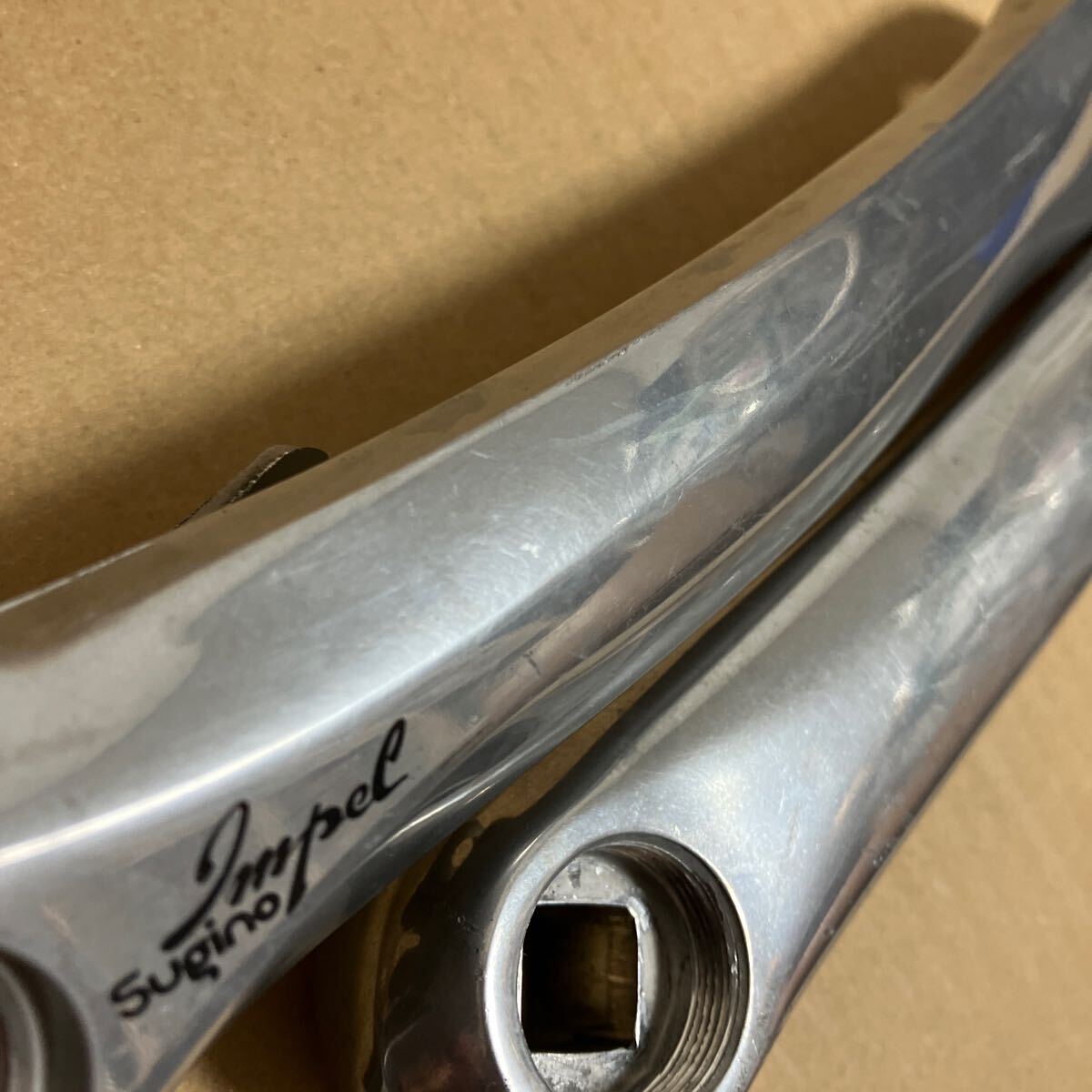 Sugino Impel 90s OLD Parts PCD94 58 170mm トリプル クランク Sugino Impel 90s OLD Parts PCD94 58 170mm トリプル クランク