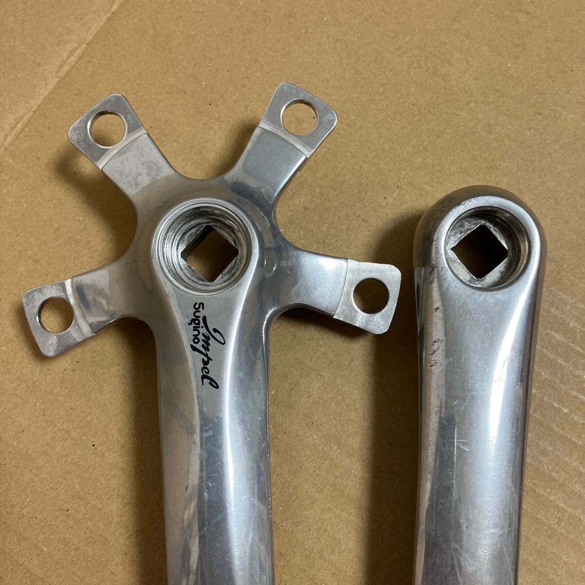 Sugino Impel 90s OLD Parts PCD94 58 170mm トリプル クランク Sugino Impel 90s OLD Parts PCD94 58 170mm トリプル クランク