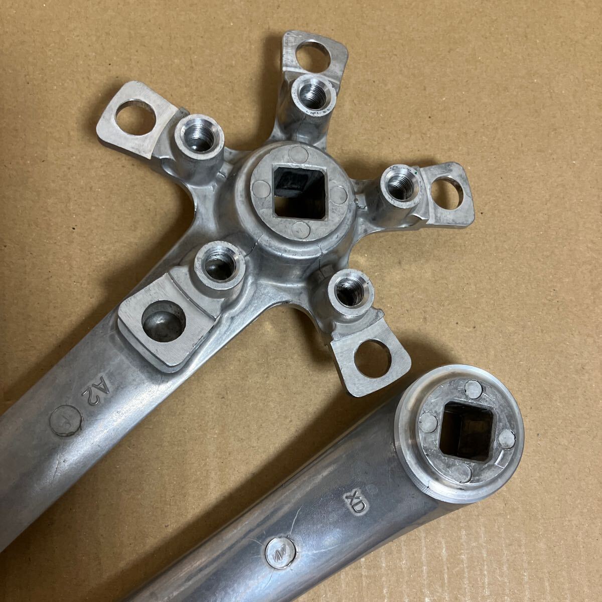 Sugino Impel 90s OLD Parts PCD94 58 170mm トリプル クランク Sugino Impel 90s OLD Parts PCD94 58 170mm トリプル クランク
