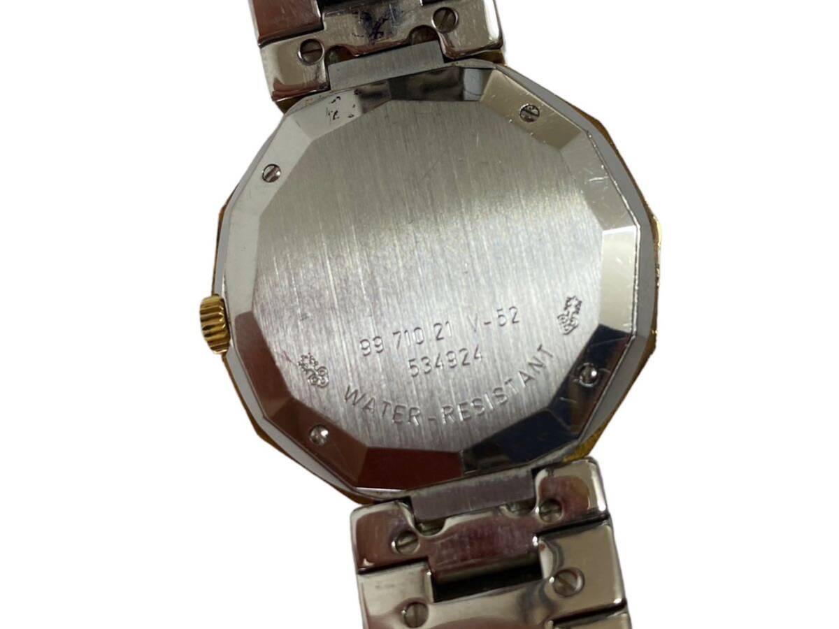CORUM コルム アドミラルズカップ YG×SS ウォッチ ボーイズ 99.710.21 コンビ 腕時計 K18YG×ステンレス クォーツ 2024年3月電池交換済の画像3