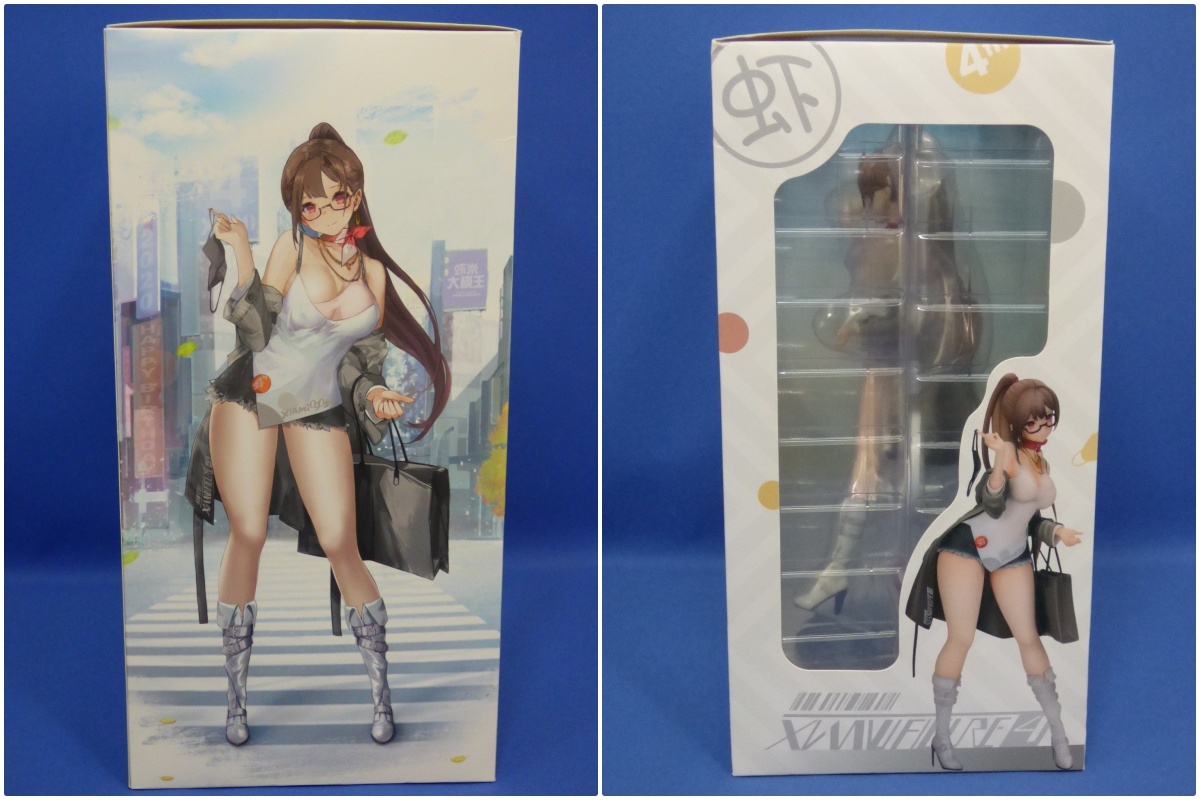 N27 outer box damage equipped inside box unopened XIAMI car mi4 anniversary commemoration figure beginning . do gray Ver.