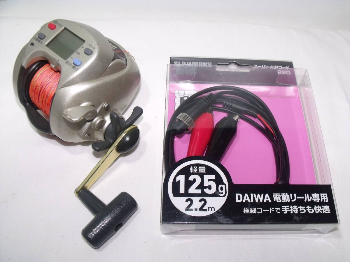 ダイワ ハイパータナコン 500DX 未使用ケーブル付き【中古品】DAIWA HYPER TANACOM 電動リール サビキ フカセ釣り_画像1