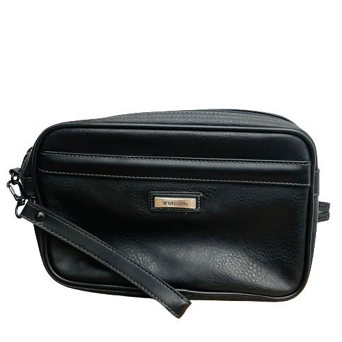 *[McGREGOR/ Mac rega-] clutch bag second bag black men's bag *14662