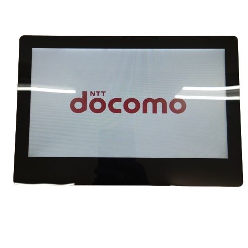 *[DOCOMO DoCoMo ] digital camera photo frame / photo panel 03/ black /AC adaptor attached / electrification 0 *14829