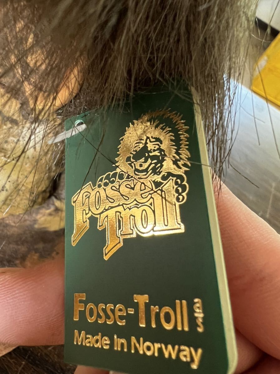 FJ0616 ノルウェー Fosse Troll トロール人形 タグ付き_画像3