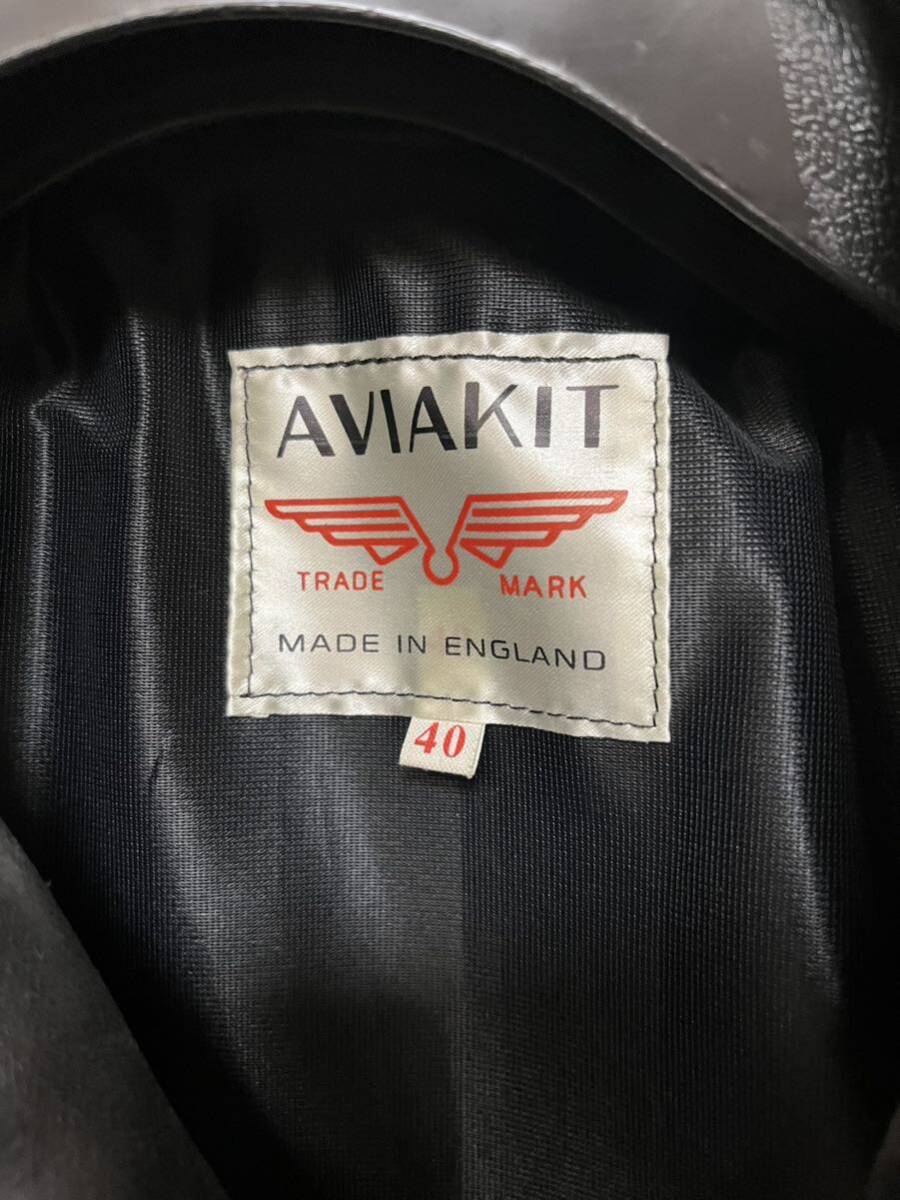 美品　ルイスレザー Lewis Leathers ライトニング　　ライダース カウハイド　402T 40_画像3