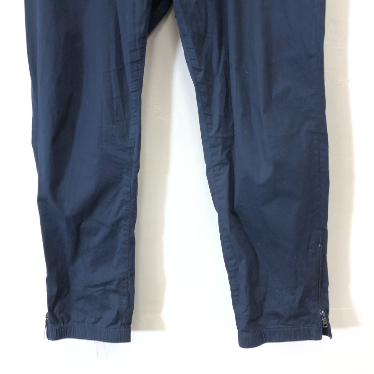 M1609-F* ARMANI EXCHANGE Armani Exchange pants bottoms * size32 cotton navy single color old clothes men's 