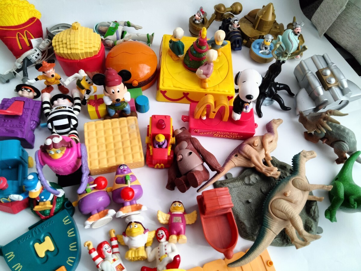 ハッピーセット おもちゃ まとめ マクドナルド ディズニー スヌーピー ハンバーグラー グリマス ホビー 玩具 ミニカー フィギュア 等大量の画像8