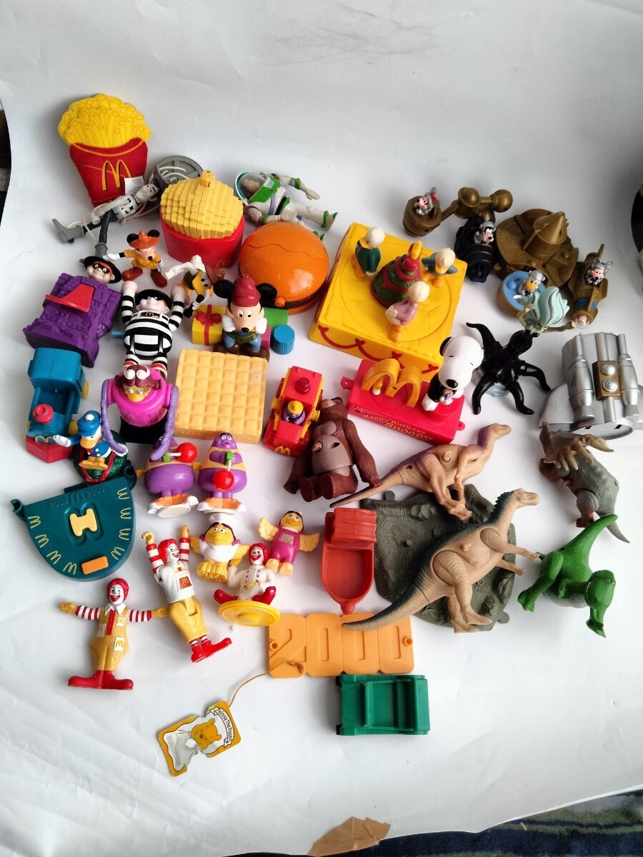 ハッピーセット おもちゃ まとめ マクドナルド ディズニー スヌーピー ハンバーグラー グリマス ホビー 玩具 ミニカー フィギュア 等大量の画像2