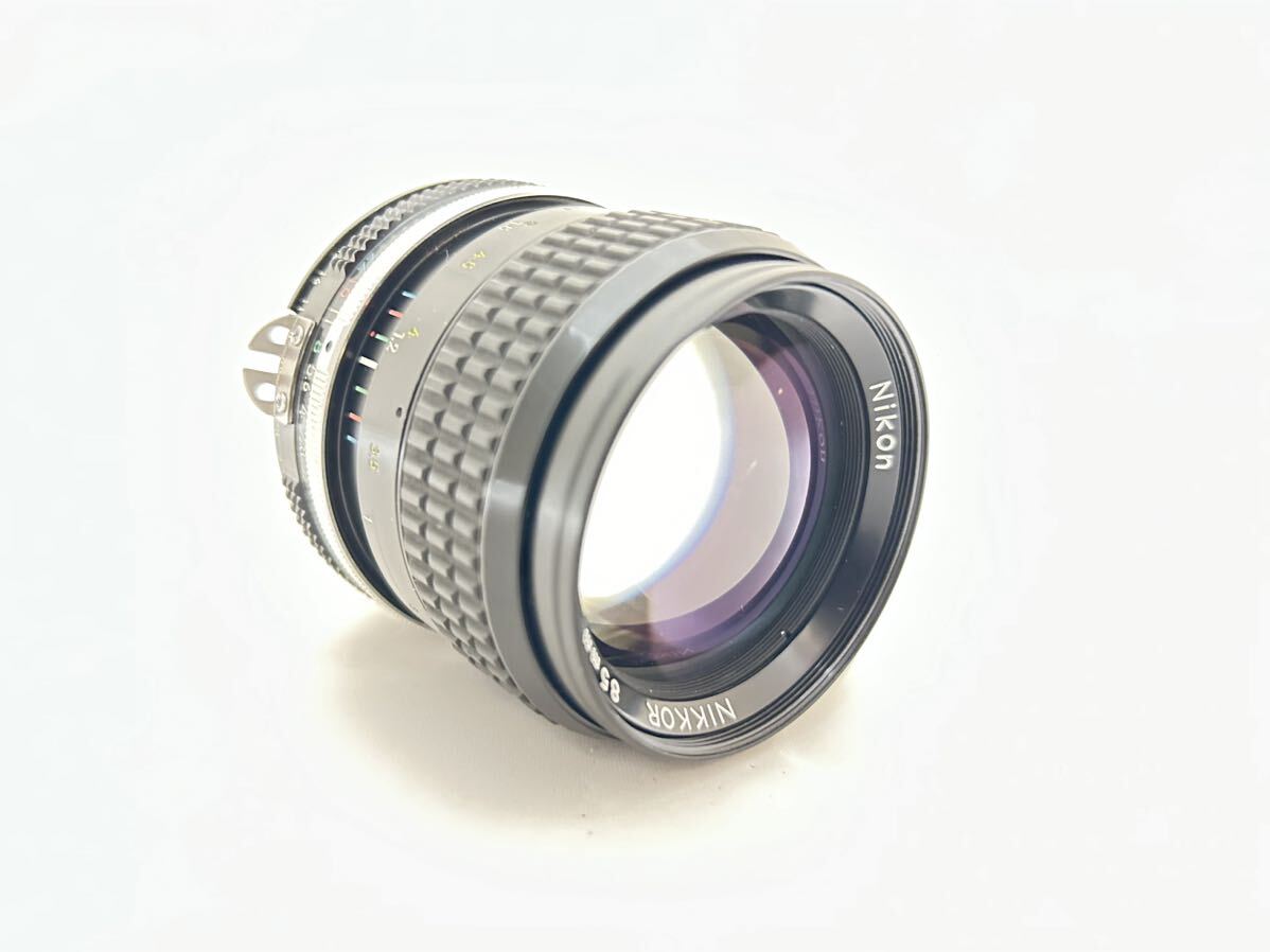 Nikon ニコン Ai NIKKOR 85mm F2 単焦点マニュアルレンズ #45の画像4