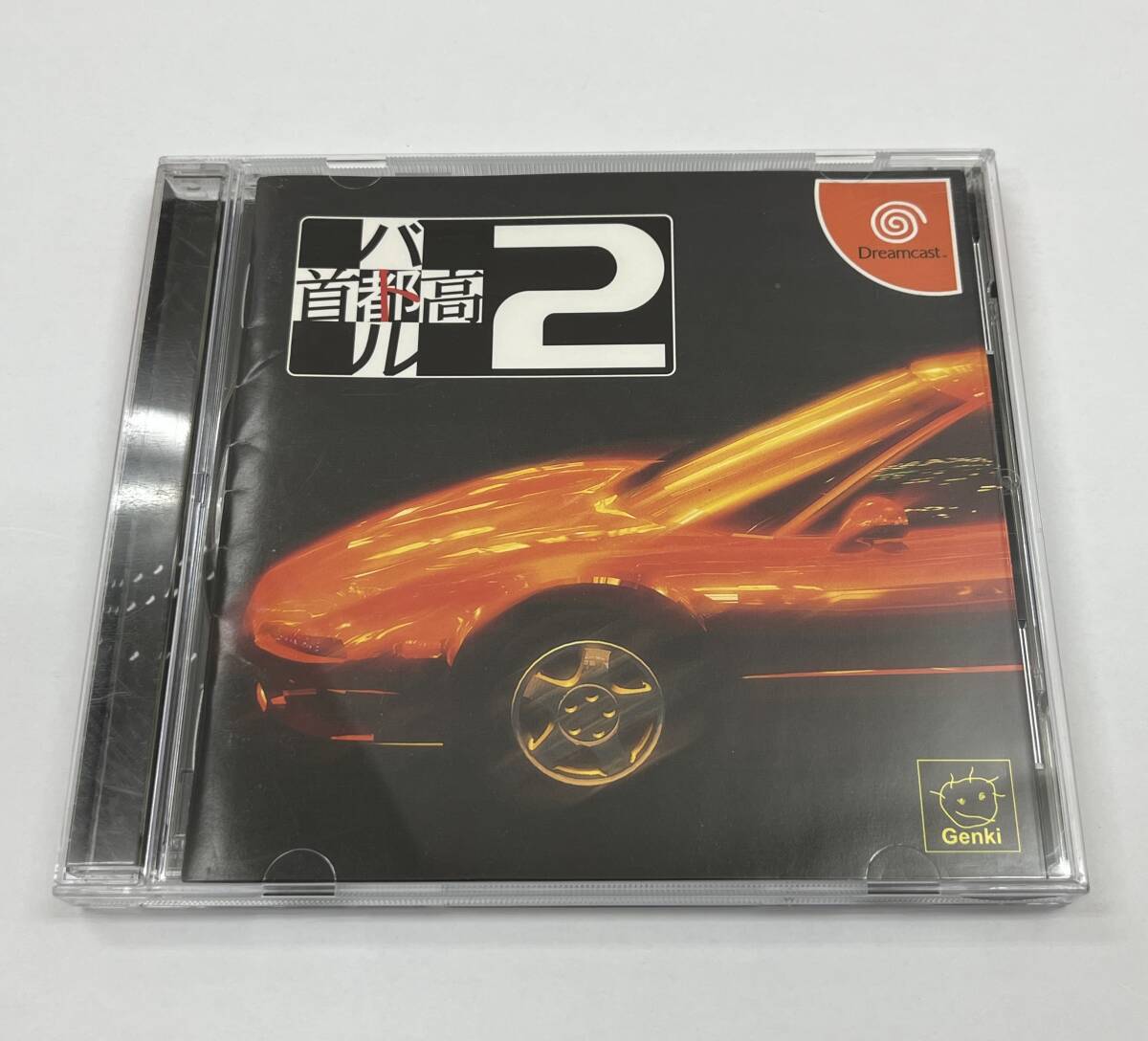 ★中古★動作OK★SEGA セガ Dreamcast DC ドリームキャスト ゲームソフト 『首都高バトル2』 元気株式会社 Genki_画像1