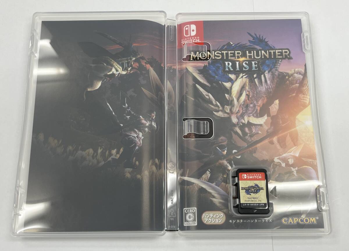 ★レターパック送料無料★美品/動作OK★ニンテンドースイッチ MONSTER HUNTER RISE モンハン モンスターハンターライズ NINTENDO SWITCHの画像3