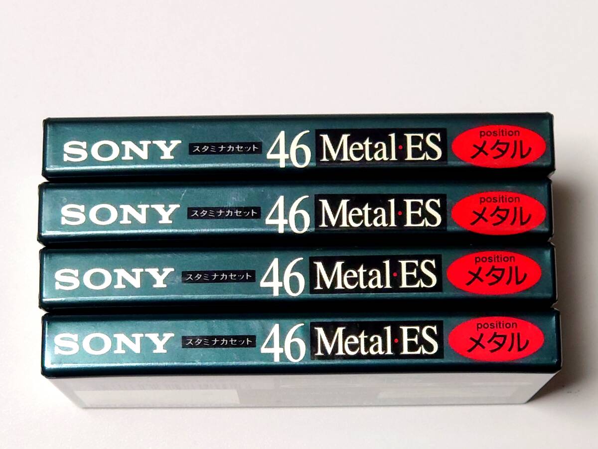 新品SONY/ソニー/Metal-ES 46/ 4本 メタルテープ_画像2
