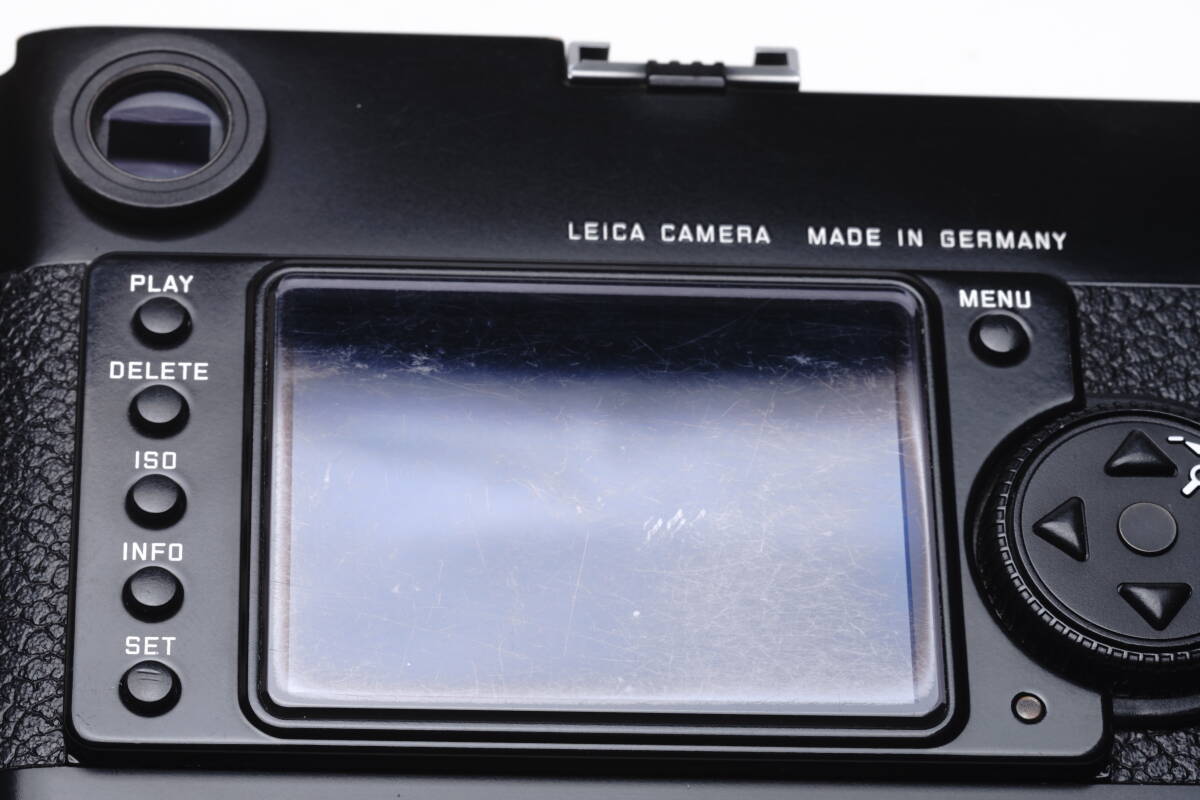 美品ライカ　Leica M9ブラック　CCD剥離対策済み　シャッター回数6300_画像9