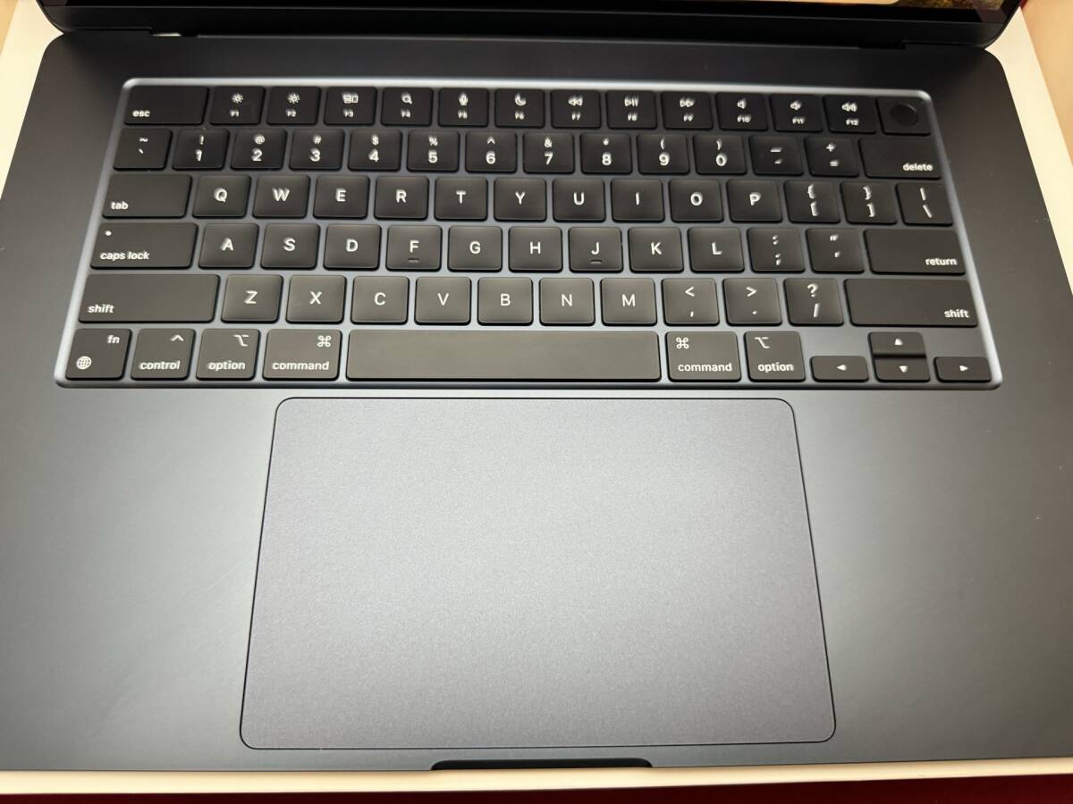 【USキー 超美品】MacBook Air M2 15インチ ミッドナイト SSD512GB メモリ8GB